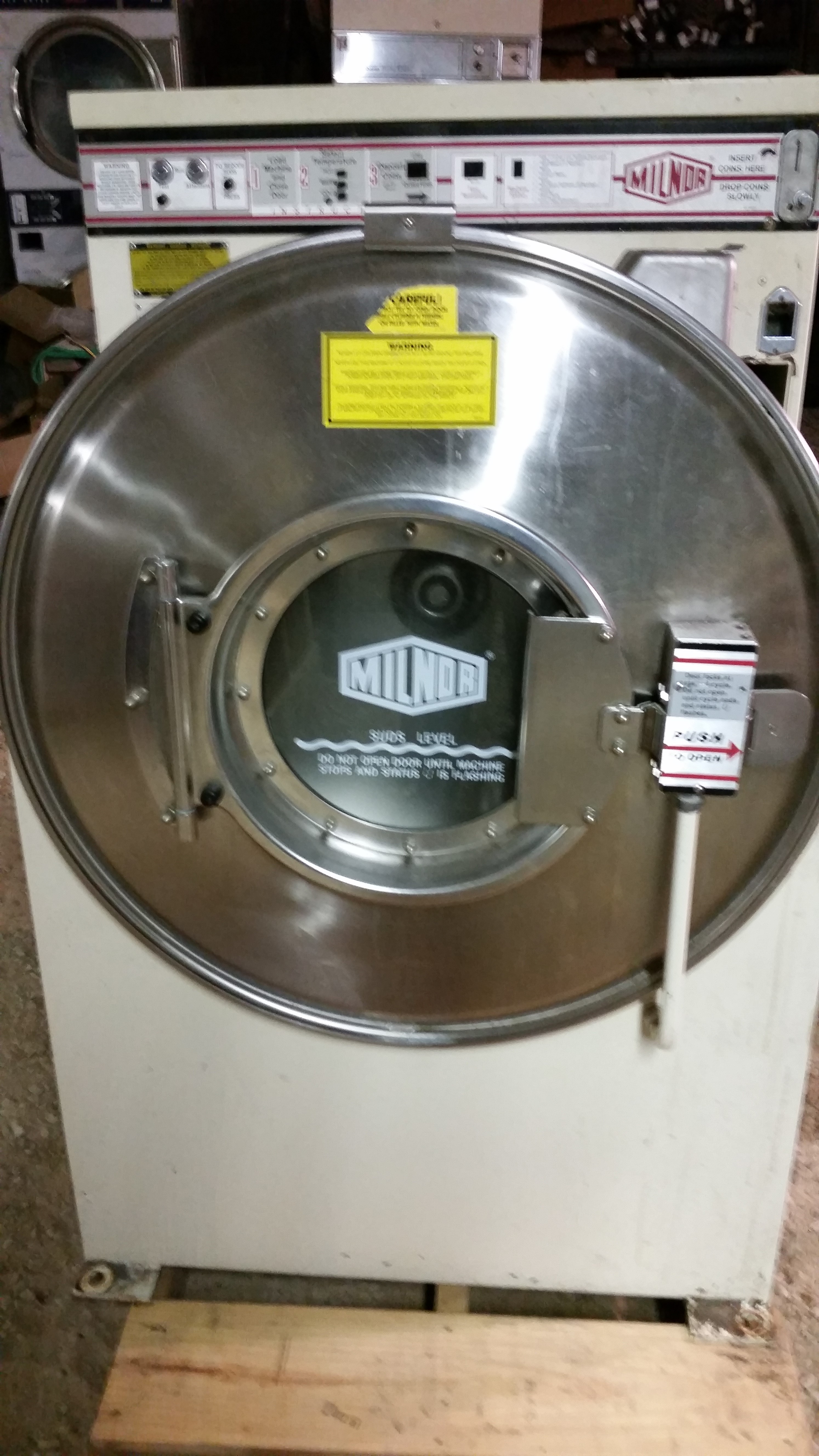 Milnor 35LB Coin Operated Washer