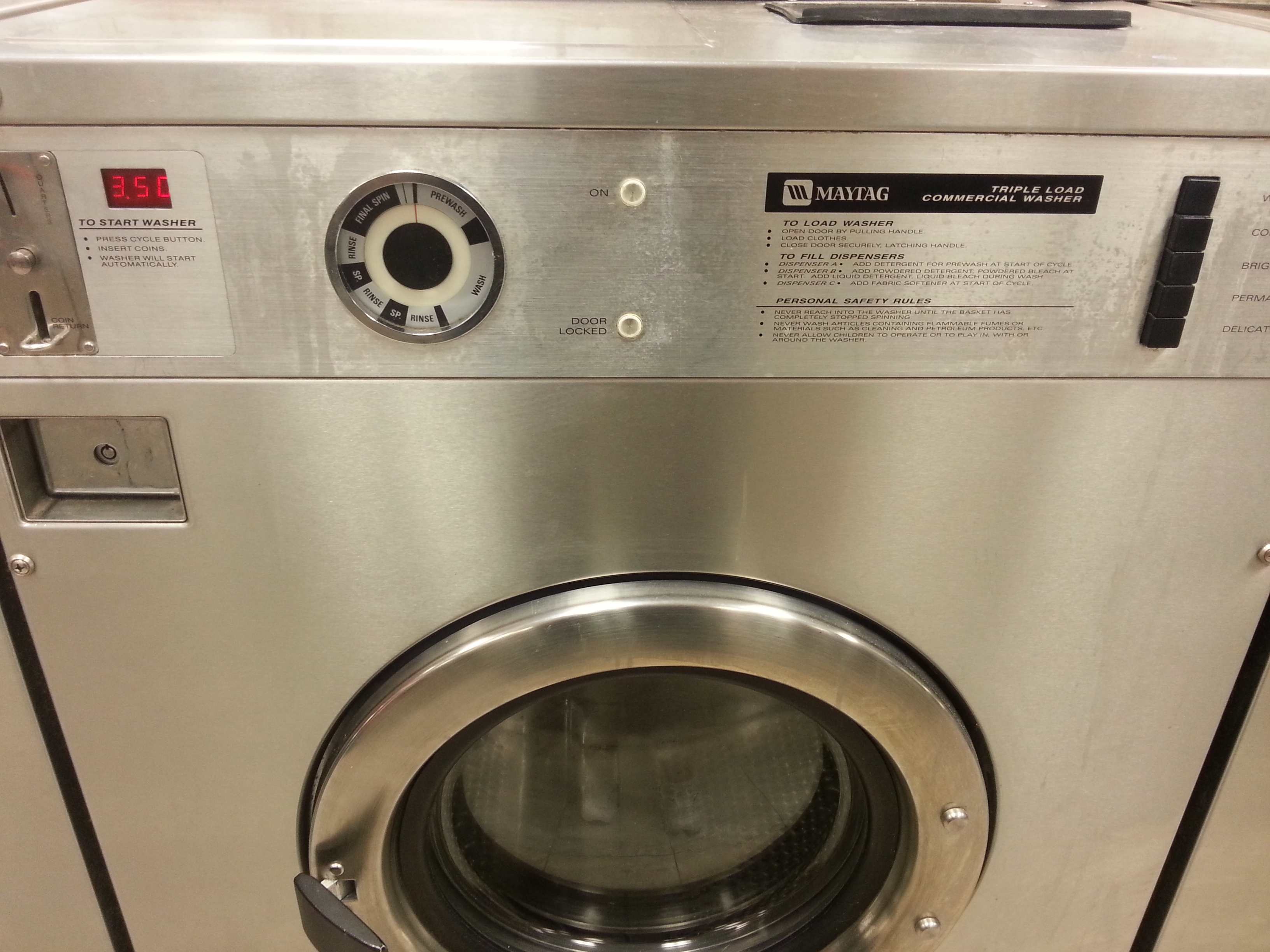 Maytag Coin Operated 35LB Washer